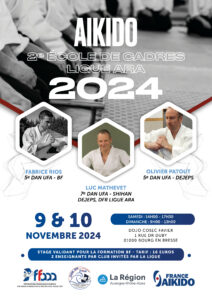 École des Cadres et Stage de Ligue Weekend 9-10 Novembre 2024 @ COSEC FAVIER