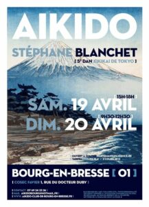 Stage Aïkido Stephane BLANCHET 5D Week-end 19-20 Avril 2025 @ COSEC FAVIER